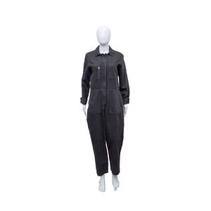Outerknown Black Utility Coverall Jumpsuit Organic Cotton Womens Size S